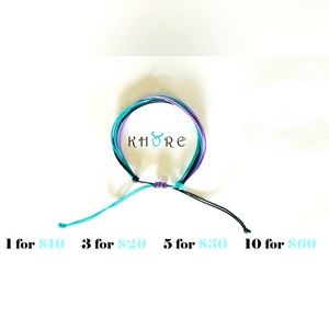 Khore hand made bracelets 1for$8 3for$20 10for$60